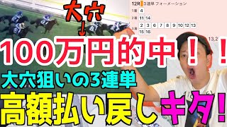 【競馬】100万円！3連単の高配当狙い！帯とるならこの馬！！