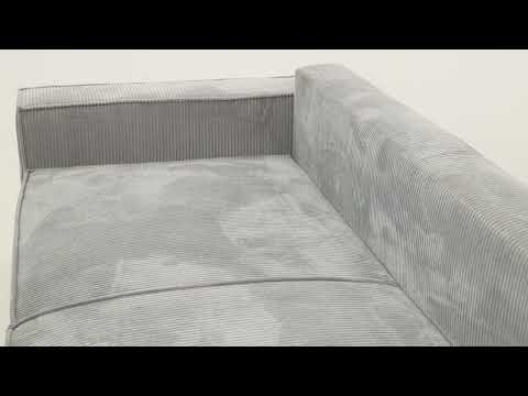 Canapé  Milos Beige - Gris