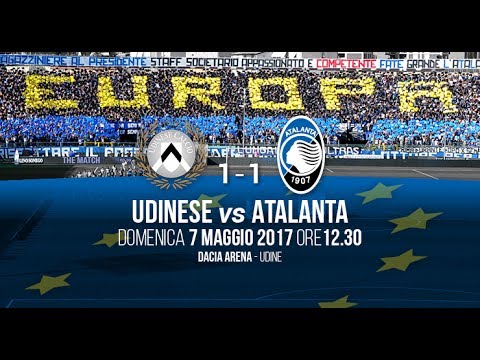 35ª giornata (16ª ritorno) 7 maggio 2017 Udinese-Atalanta 1-1