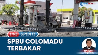 Si Jago Merah Melahap SPBU Colomadu di Karanganyar Jateng, Mobil & Stasiun Pom Hangus Terbakar