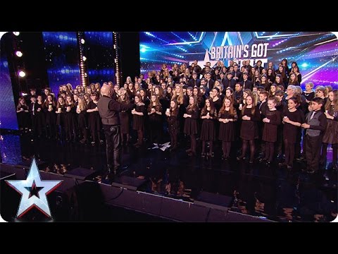 This Welsh 160-piece choir hits all the right notes | Audition Week 1 | Britain's Got Talent 2015