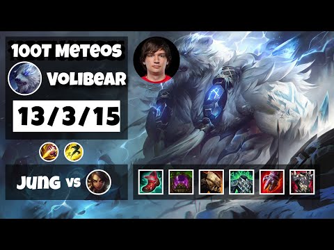 Meteos Volibear Jungle S11 11.8 Challenger Replay (13/3/15) - NA