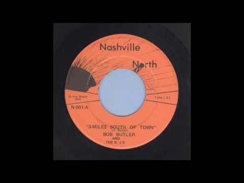 Bob Butler - 3 Miles South Of Town - Rockabilly 45