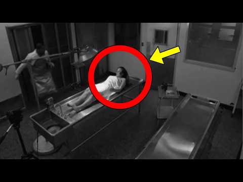 Un cadavere inizia a muoversi all'improvviso: quando la sicurezza vede le riprese dell'obitorio, ...