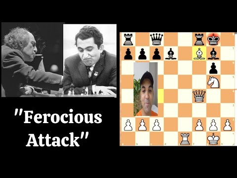 (full simple english analysis) mikhael tal vs tigran petrosian only 23 move#chess #check #mate #tal 