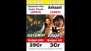 Download lagu Ashaant vs Qayamat movie comparison #boxofficecollection #ajaydevgan #akshykumar #moviereview mp3