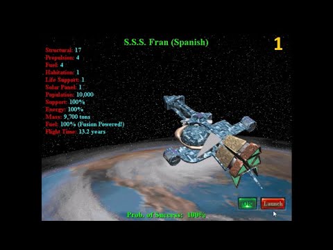 Sid Meier's Civilization II. Difficulty: Deity. Tribe: Spanish. Space Race Victory. Part 1