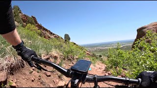 Morrison Slide (South) - sketchy exposed tech - Colorado