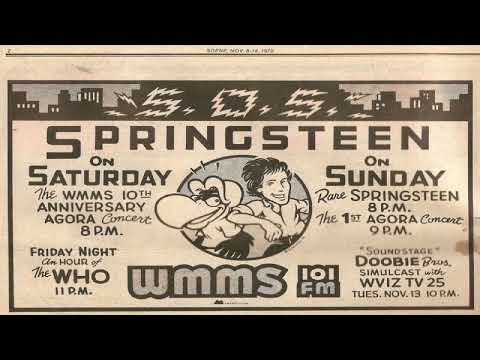Bruce Springsteen-Agora Ballroom Cleveland Oh 8-9-1978 (Full Concert)