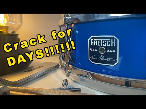Gretsch GAS0514-VC Vinnie Colaiuta Signature 5x14" Snare Drum 2010s - Cobalt Blue image 13