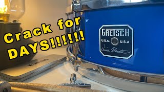 Video thumbnail for Vinnie Colaiuta Gretsch 14" Signature Snare by I AM DRUMMER