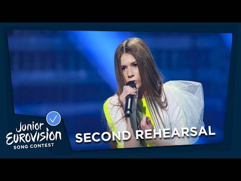 Roksana Węgiel - Anyone I Want To Be - Second Rehearsal - Poland 🇵🇱 - Junior Eurovision 2018