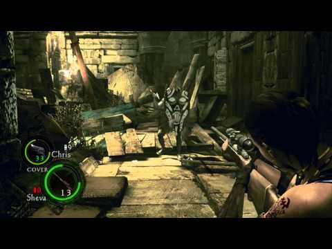 Resident evil 5 Sheva walkthrough part-19 { A Maze of Stone ! }