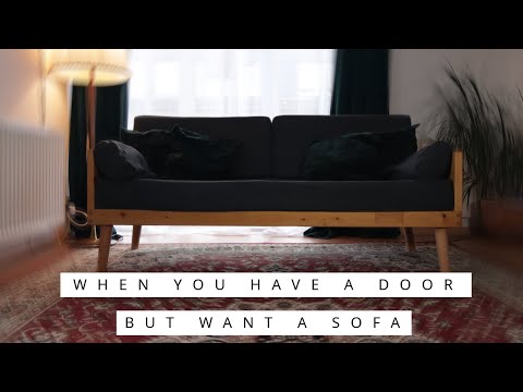 Mid-Century Inspired Sofa // DIY
