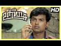 Uriyadi Tamil Movie Scenes Suruli Misbehaves With Henna Vijay Kumar And Friends Fight Goons