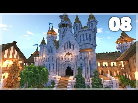 Minecraft: How to Build a Medieval Castle | Huge Medieval Castle Tutorial - Part 8
