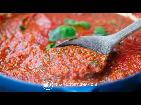 Easy Homemade Pasta Sauce | The Mediterranean Dish