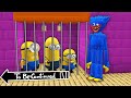 DON'T PLAY WITH HUGGY WUGGY in MINECRAFT vs MINION - Gameplay DOLL SQUID GAME Poppy Playtime MINIONS