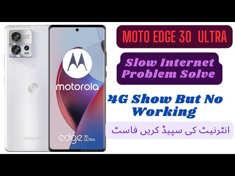 Moto Edge 30 Ultra Internet Setting 4G Data Setting