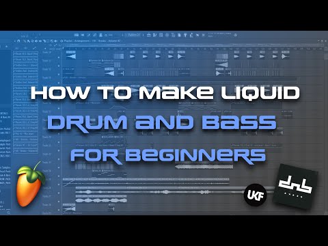 How to make liquid drum and bass for beginners (FREE FLP)  - FL studio 21 (dnb tutorial)