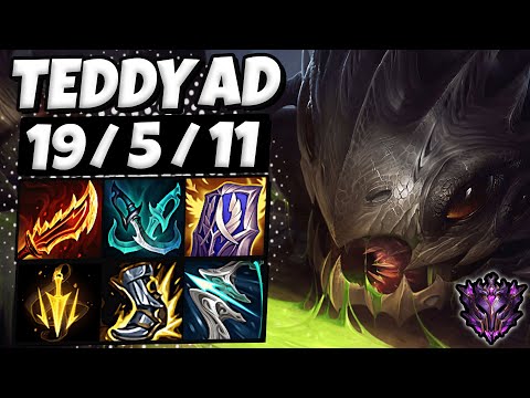 Kogmaw vs Jinx ADC [ Teddy ] Patch 12.7 Ranked Master Korea ✅