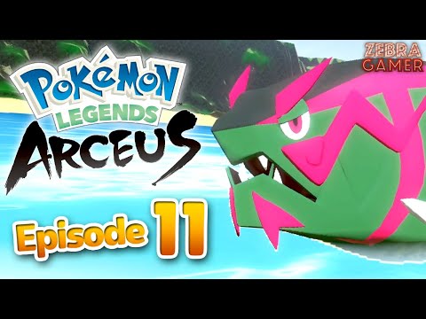 Basculegion! - Pokemon Legends Arceus Gameplay Walkthrough Part 11 - Helping Iscan!