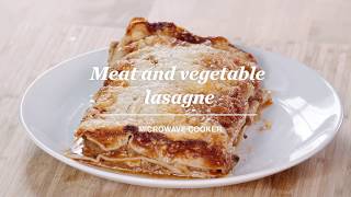 Lékué höyrykääre - Lasagne mikrossa resepti