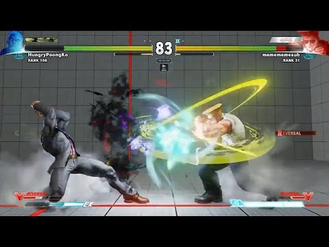 SFV - Daigo Umehara (Guile) vs. Poongko (Urien)