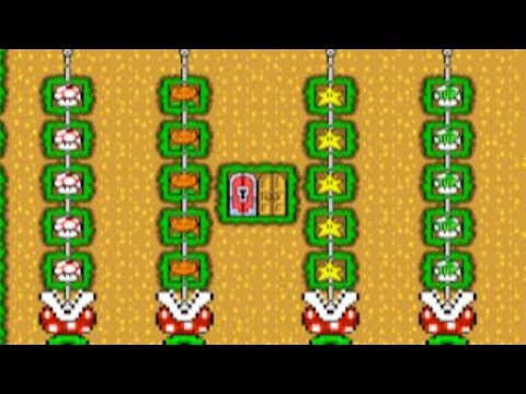 パックンがキノコとフラワーとスターと1UPを食べた! eat by たか - SUPER MARIO MAKER - NO COMMENTARY 1bi