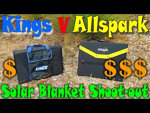 Best solar blanket? Kings vs Allspark solar blanket review! 200W vs 225W!