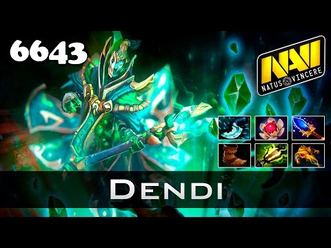 Dendi Rubick (with XBOCT PA) - 6643 MMR Dota 2