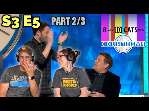 8 Out of 10 Cats Does Countdown - S3E5 Part 2/3 REACTION