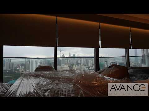 Avance motorized blinds system