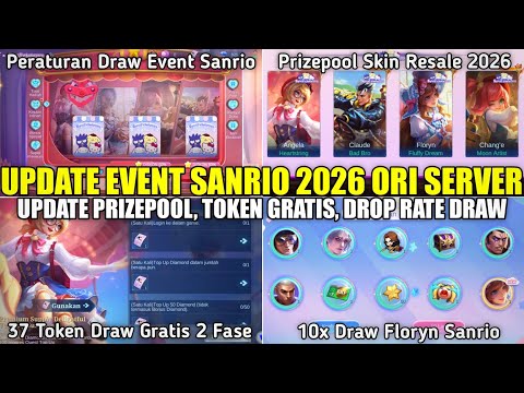 Event MLBB x Sanrio 2026: Skin Floryn Gratis dan Tips Gacha Hemat