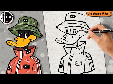 Como desenhar o patolino passo a passo