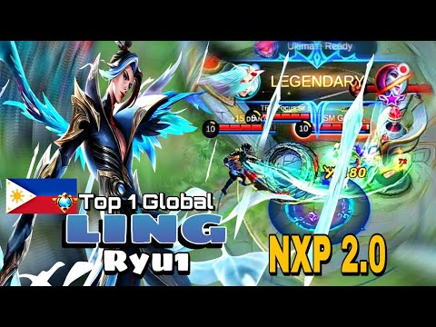 RYU1 IS UNSTOPPABLE! | TOP 1 GLOBAL LING by Ryu1 ~ MLBB