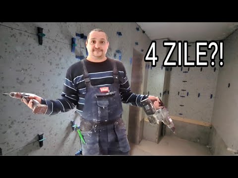 Many days, few hours... this is how I tiled the bathroom😅