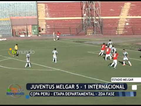 Juventus Melgar 5 - 1 Internacional / Copa Perú - etapa departamental / Tvmundo Deportes 2014