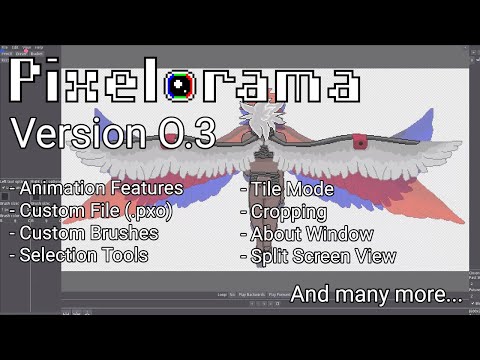 Pixelorama v0.3 Showcase