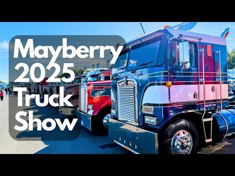 2025 Mayberry Truck Show Tour | Classic Rigs, Custom Builds & More!