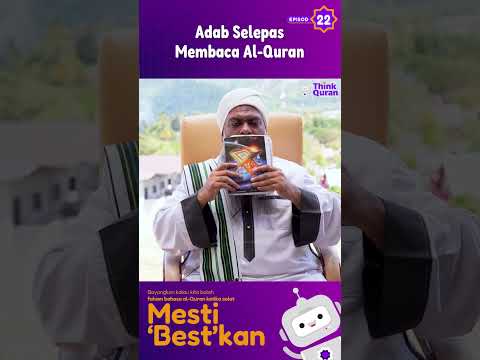 22 - Adab SELEPAS Membaca Al Quran | Ustaz Shahul Hamid
