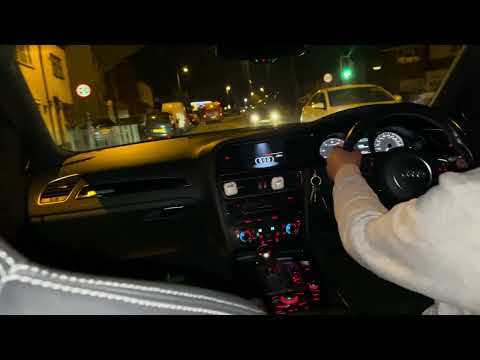 Audi S4 B8.5 V6 LOUD SUPERCHARGER WHINE (POV DRIVE)