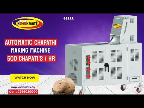 Deluxe Automatic Chapati Pressing Machine