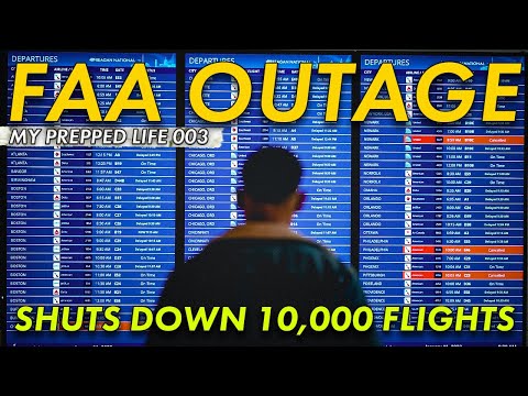 Was it really an accident? FAA Outage | My Prepped Life