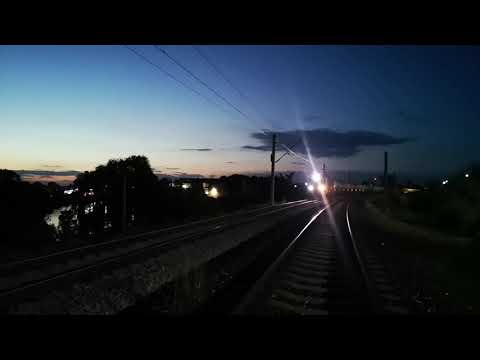 Tren 80512 Romcim Medgidia - Bârșesti trece in directia Post Colentina pe linia CF 301 K, 08.07.2020