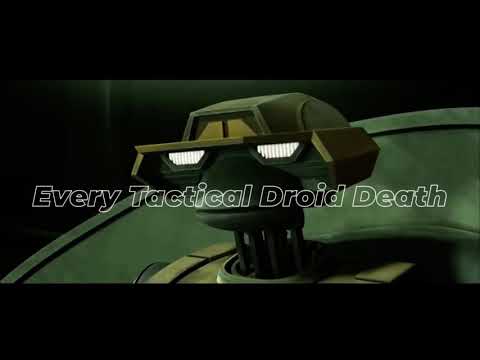 Every Tactical Droid Death (Clone Wars)