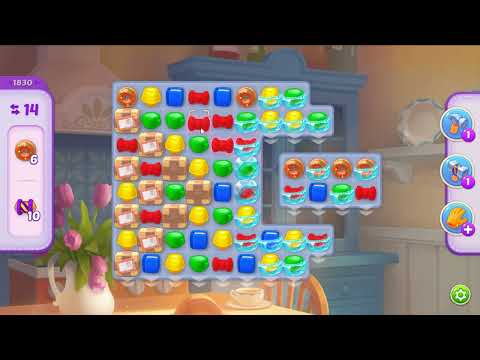 Homescapes level 1830 - 14 Moves - No Boosters #Bubunka