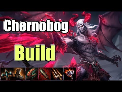 SMITE: Chernobog Damage Build - Mid Lane or ADC! CRAZY Burst Damage!