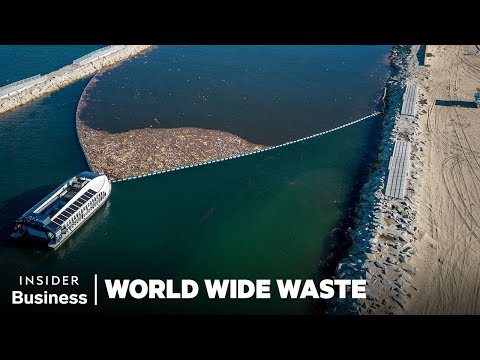 DIY River Trash Barriers