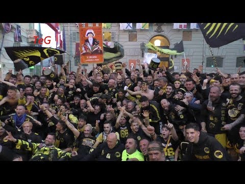 Aranceri Pantera Nera vincitori - Carnevale Ivrea 2019